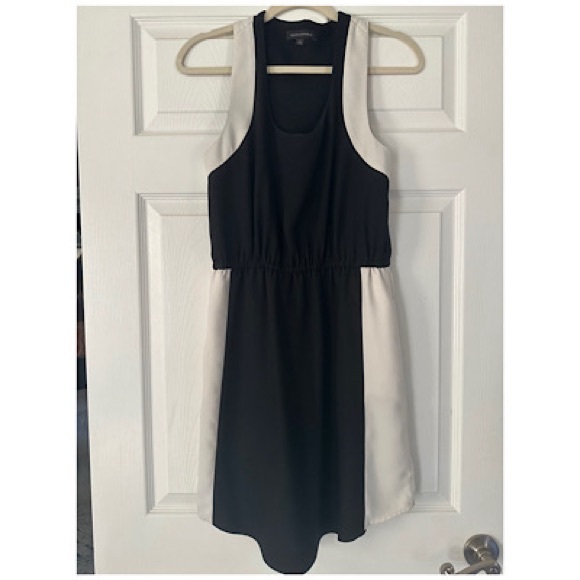 Banana Republic Colorblock Crepe Dress EUC - Picture 1 of 4